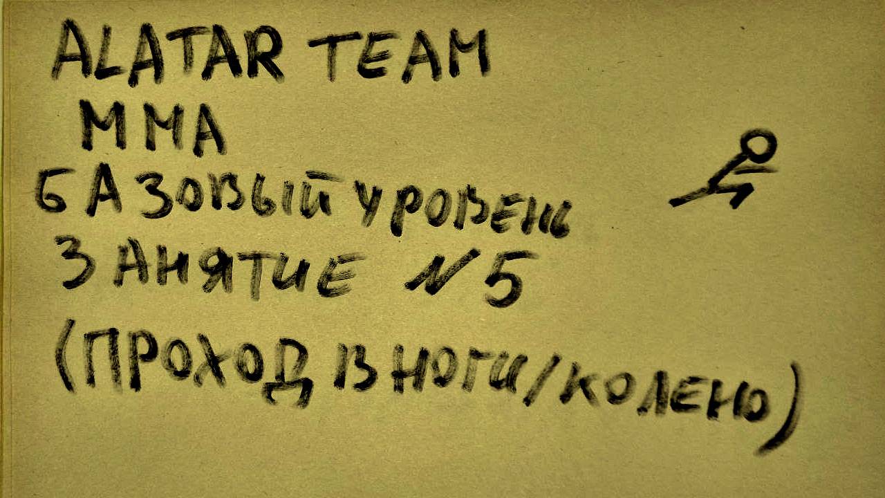 5 занятие по ММА (смешанные единоборства) Alatar team ᴸⁱᴹᵉ Денис Алаторцев