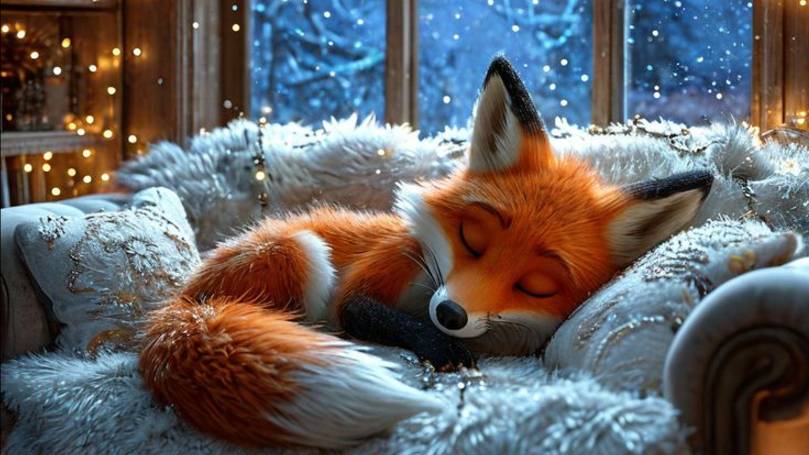 Колыбельная: сказка про лису