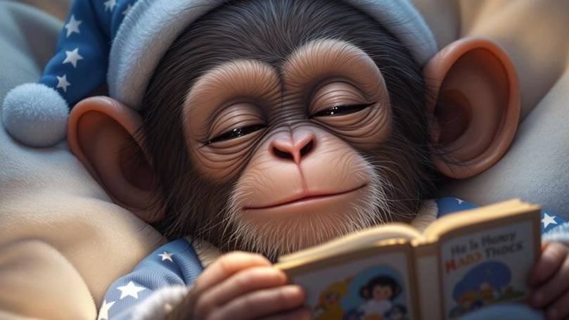 Колыбельная: сказка про мартышку