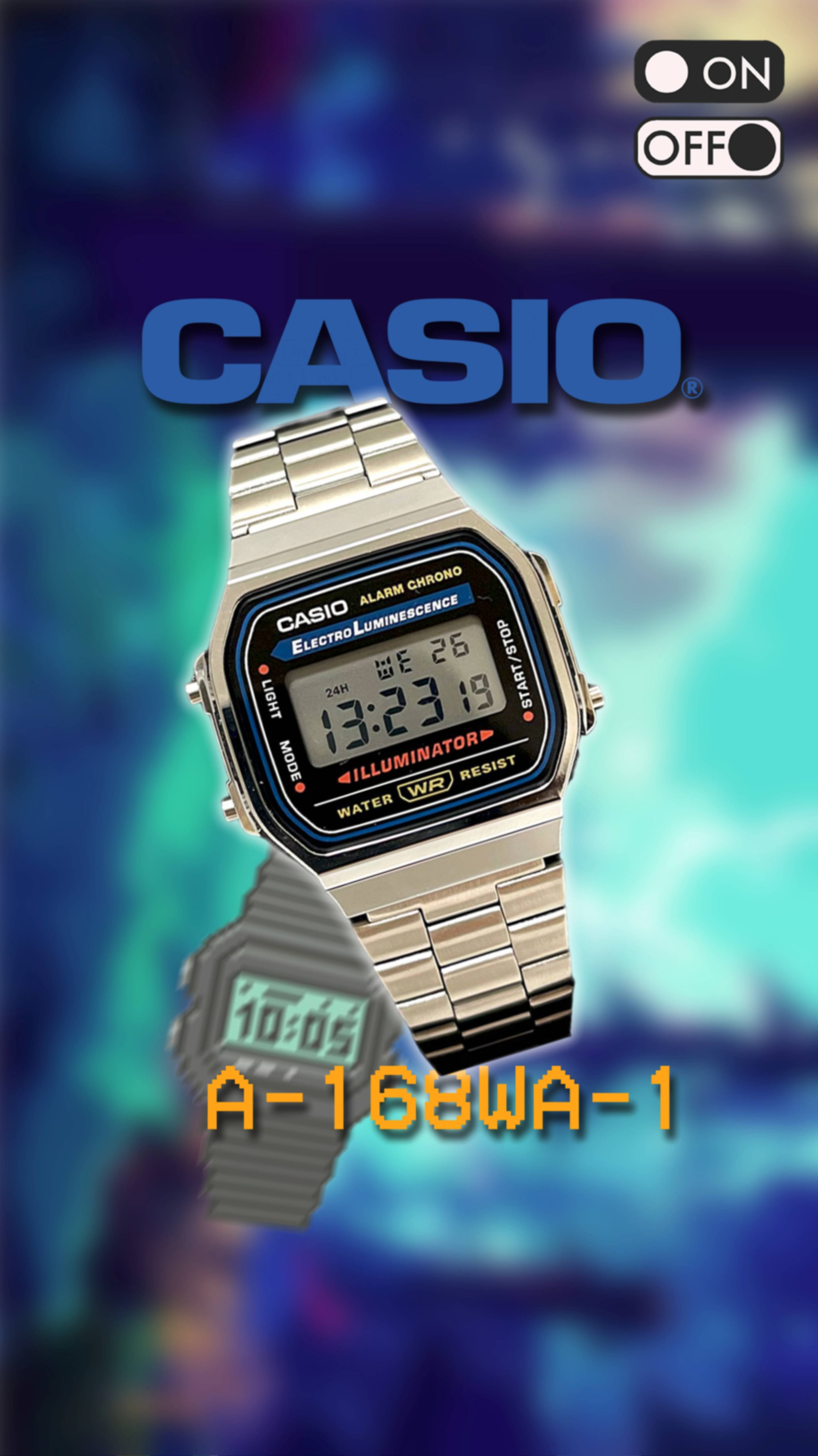 Casio A-168WA-1 | Retro Часы + AMSR Unboxing