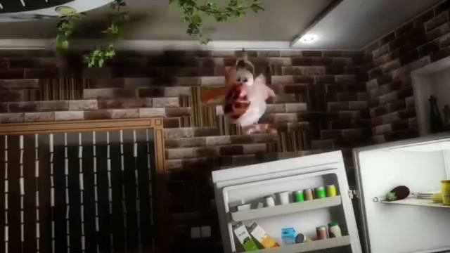 Буба Сломал Дверь от холодильника