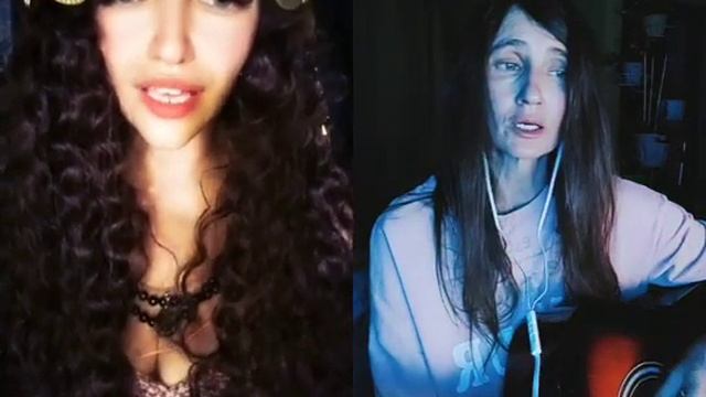 Бэль (женская версия), с гитаркой,  ТА♡ША&Есения