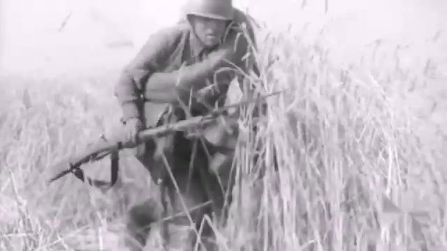 Первые пленные немцы, бой РККА. 1941