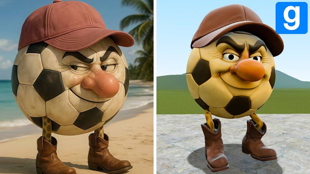 Я создал итальянский мем алессио в garry's mod