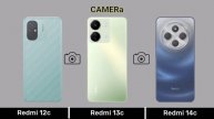 Сравнение характеристик телефонов Redmi 12C и Redmi 13C и Redmi 14C