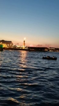 Однажды вечером в Санкт-Петербурге.