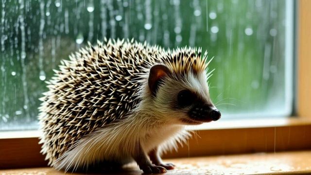 За окном идет дождь