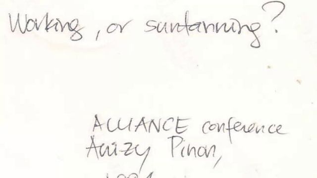 На переговорах.