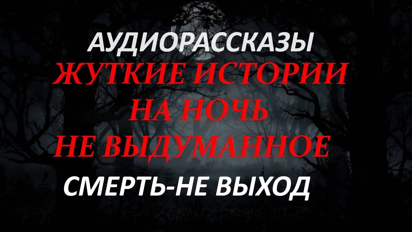 СТРАШНЫЕ РАССКАЗЫ НА НОЧЬ-СМЕРТЬ-НЕ ВЫХОД