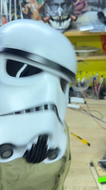 Stormtroopers cosplay обзор шлема своими руками #shorts