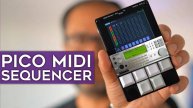 Picotracker as MIDI sequencer with Yamaha MU2000 EX