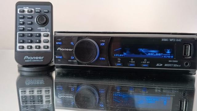 Pioneer DEH-P7250SD интегрирован управляемый модуль  блютуз.mp4