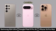 Сравнение характеристик телефонов Samsung Galaxy S24 Ultra и Google Pixel 9 Pro Xl и Iphone 16 P