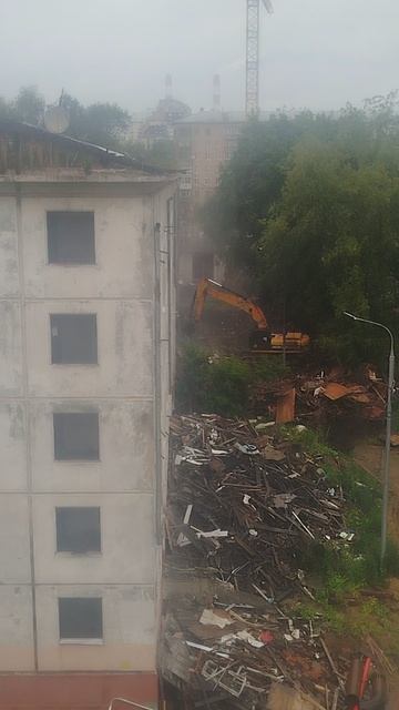 Снос дома ул. Никитинская 19к3 VID_20250630_123038