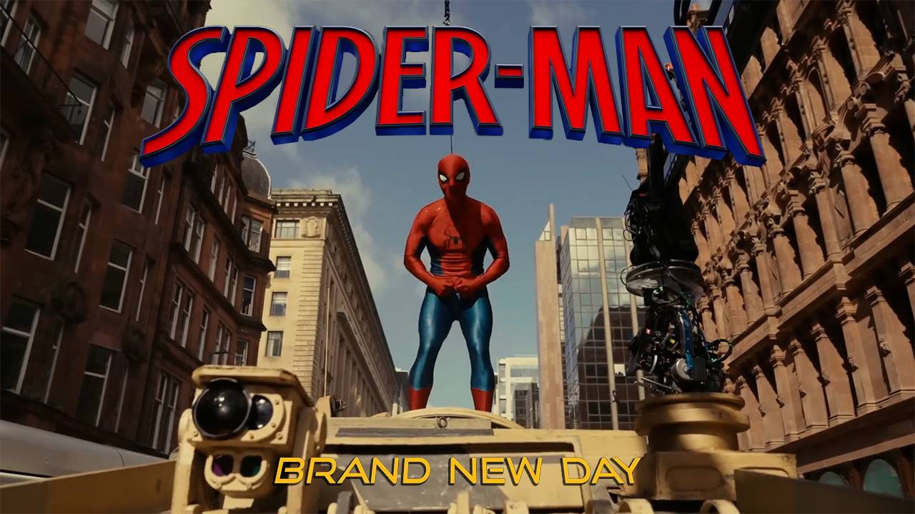 Человек-Паук: Совершенно новый день - на съёмках