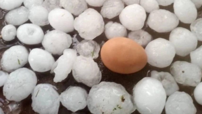 Что происходит с климатом, град с 😱😱😱 #град #новости