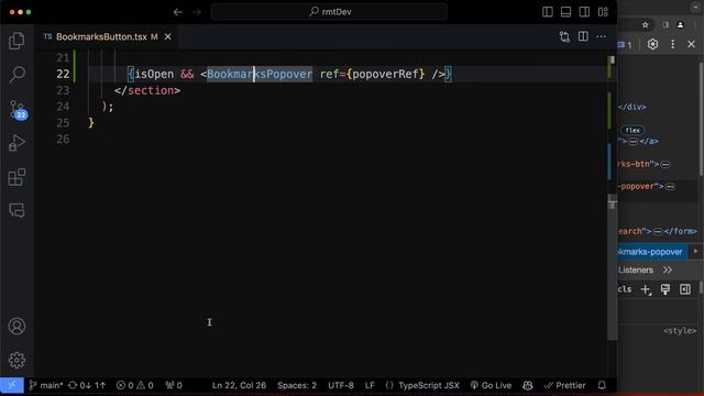 179. Create portal for popover