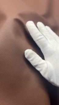 Экокожа Аврора 903 коричневая, матовая