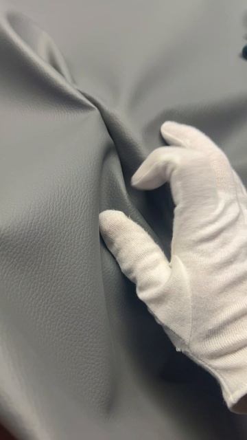 Экокожа Аврора 904 серая, матовая