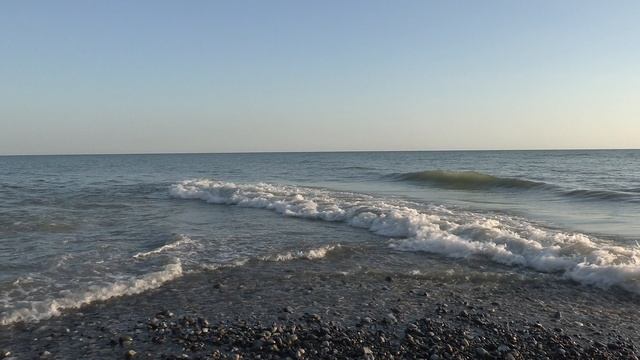 Чёрное море в Сочи. Август