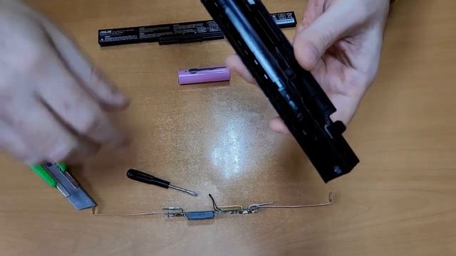 Как заменить аккумулятор для ноутбука Asus A41-x550a Original quality