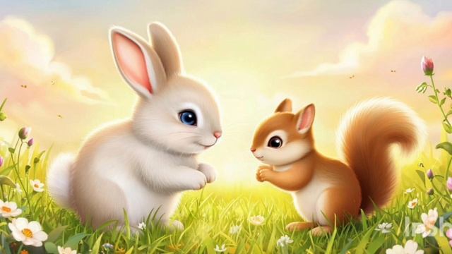 Лесные приключения храброго зайчонка