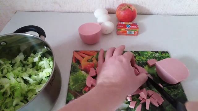 Салат с пекинской капустой