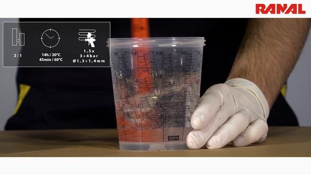 PROFESSIONAL - Лак бесцветный 2+1 HS