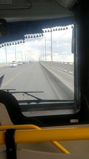Моя поездка по мосту через Волгу от Саратова до Энгельса