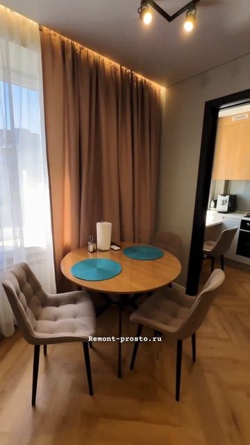 Законченный ремонт в однакомнатной квартире 50м2 #ремонтквартирмосква #алексейбелый