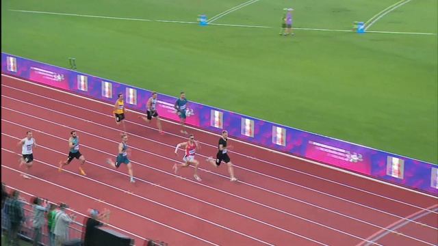 Чемпионат России по легкой атлетике 2025. Бег на 200 м. Победа Ильи Сазонова