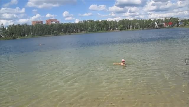 Светлоярское озеро пляж
