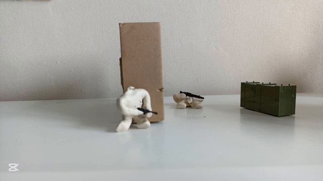 война пластилиновых человечков. #1