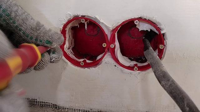 Как нарастить подрозетки