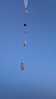 Запуск управляемого аэростата