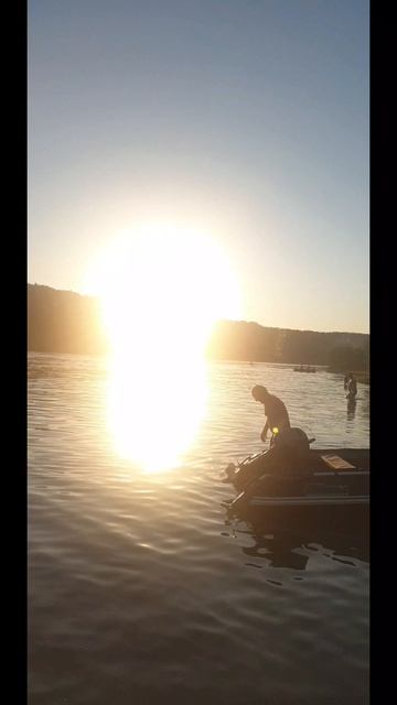 Купаемся в лучах заката.#отдых