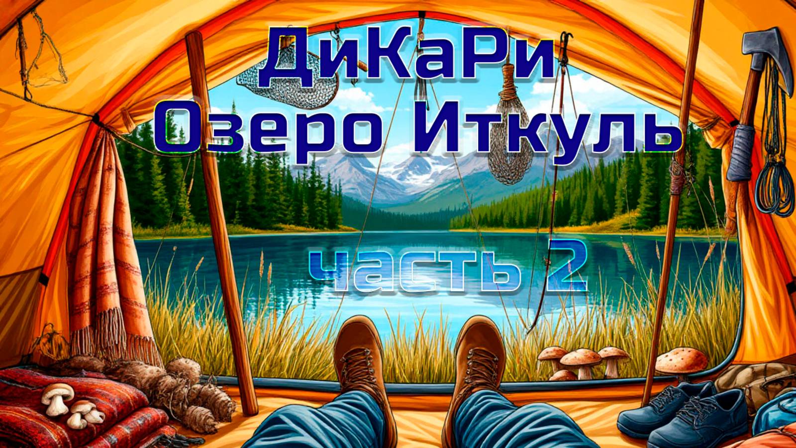 Дикари. Озеро Иткуль. Часть 2.