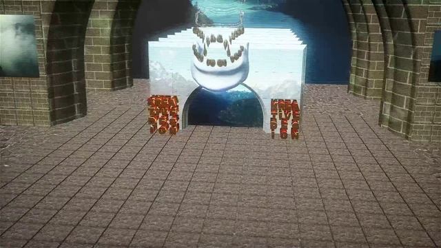 Анимированный Череп