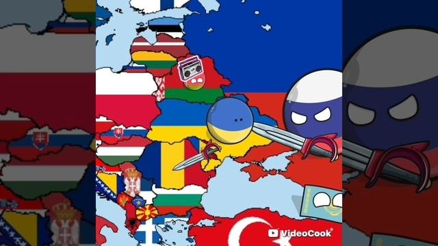 битва на карте с колонкой