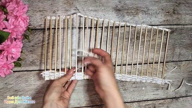 Интересная и простая идея для дома из Бельевой веревки и ненужной банки