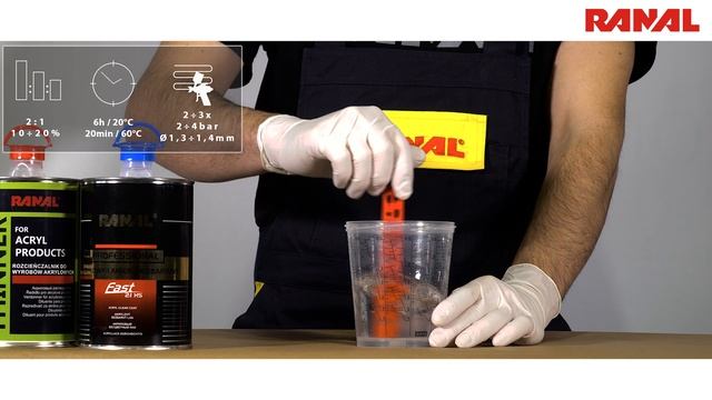 PROFESSIONAL - Лак бесцветный 2+1 HS FAST (Быстрый)