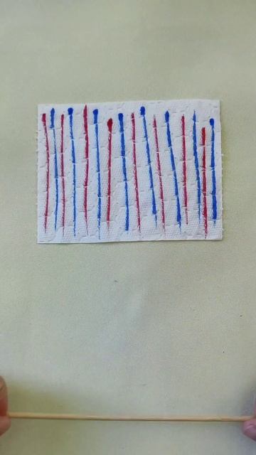 Червячки из салфеток