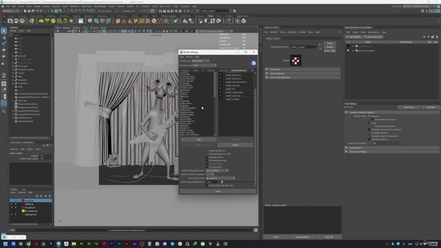 6. Final render setup and cloud rendering