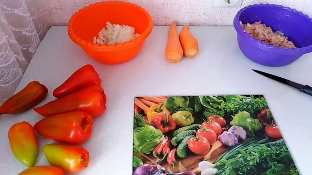 Самый быстрый и вкусный рецепт фаршированных перцев