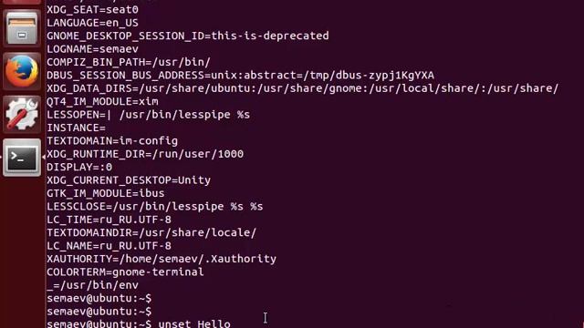 LPIC 105.1 часть четвертая. Bash переменные