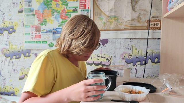 Пробую рис с саморазогревом