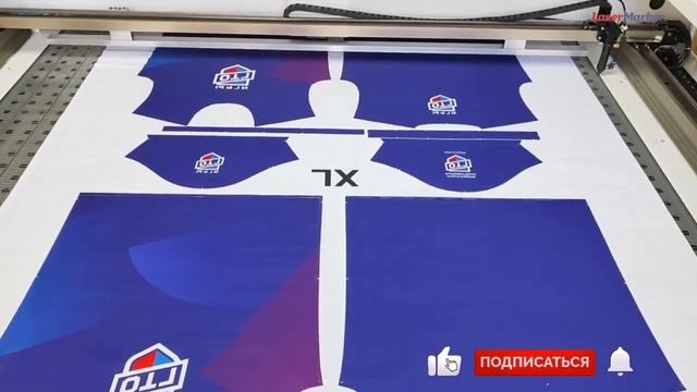 Лазерный станок LiMark 1612 SLC с конвейерным столом и камерой