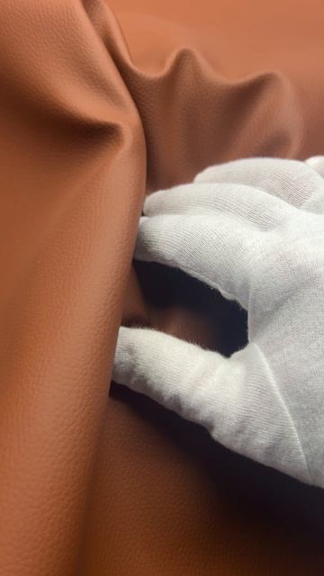 Экокожа Аврора 920 светло-коричневая, матовая