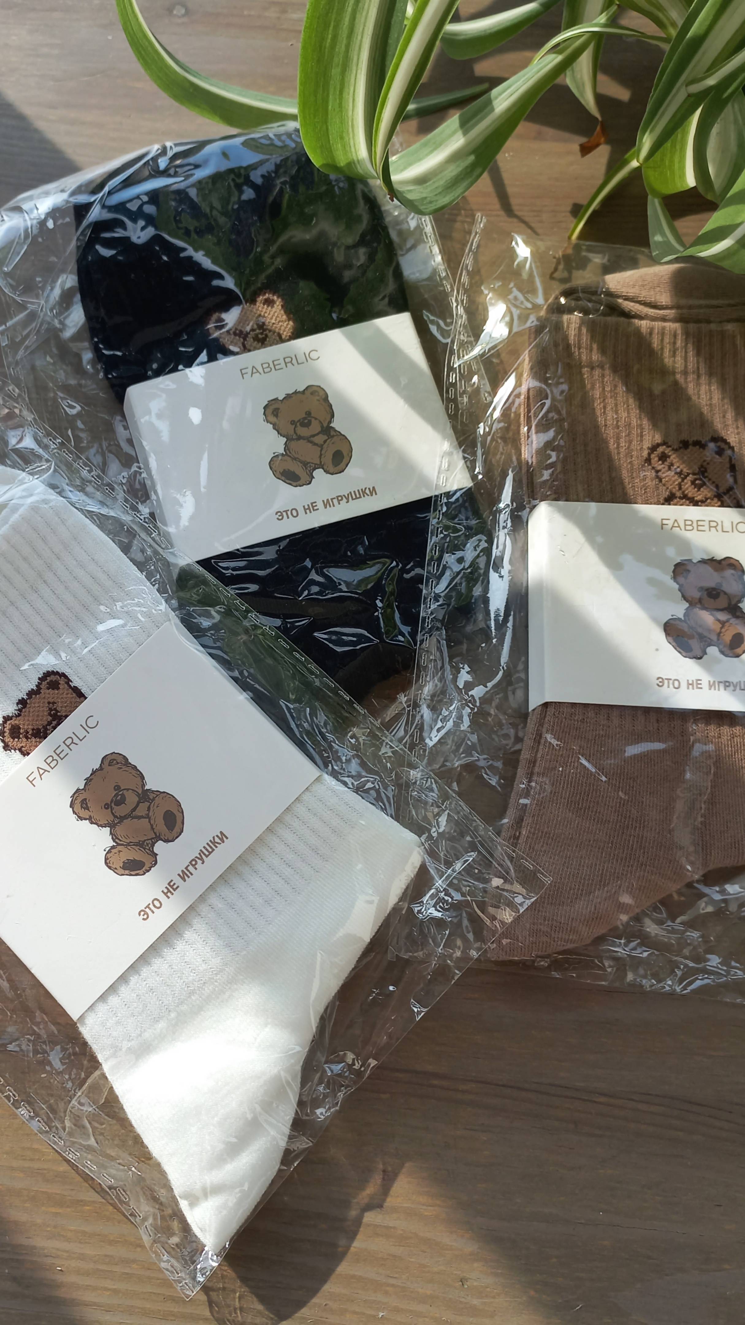 Это не игрушки Хлопковые женские носки с принтом Мишки