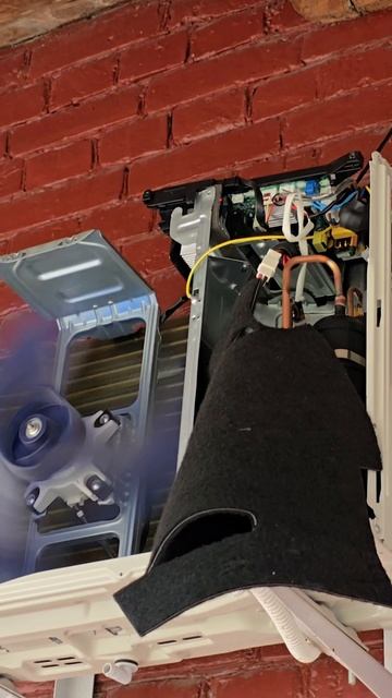 Ремонт нового кондиционера.